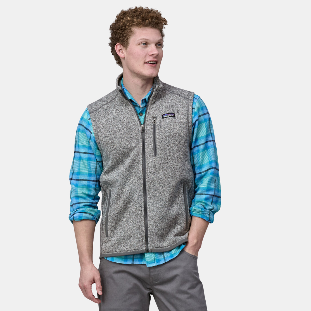 Patagonia Men s Better Sweater Fleece Vest Stone Wash Brands Democracy