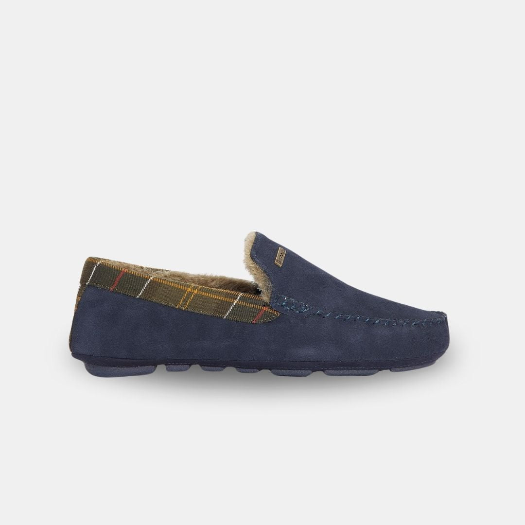 Barbour monty suede slippers discount