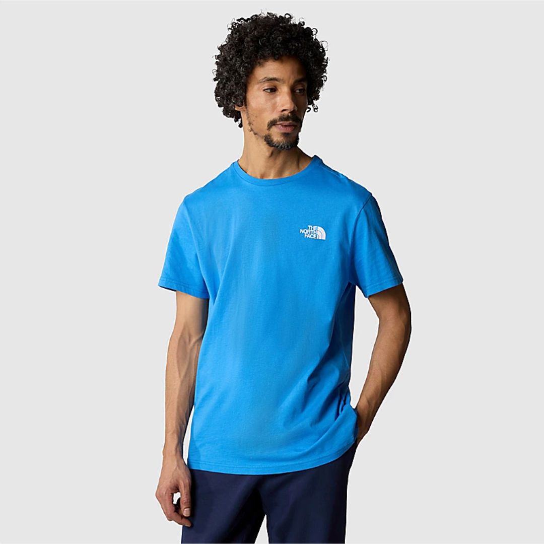 The North Face Simple Dome T-Shirt Super Sonic Blue – Brands Democracy