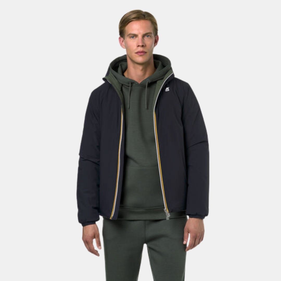 K way jacket grey sale