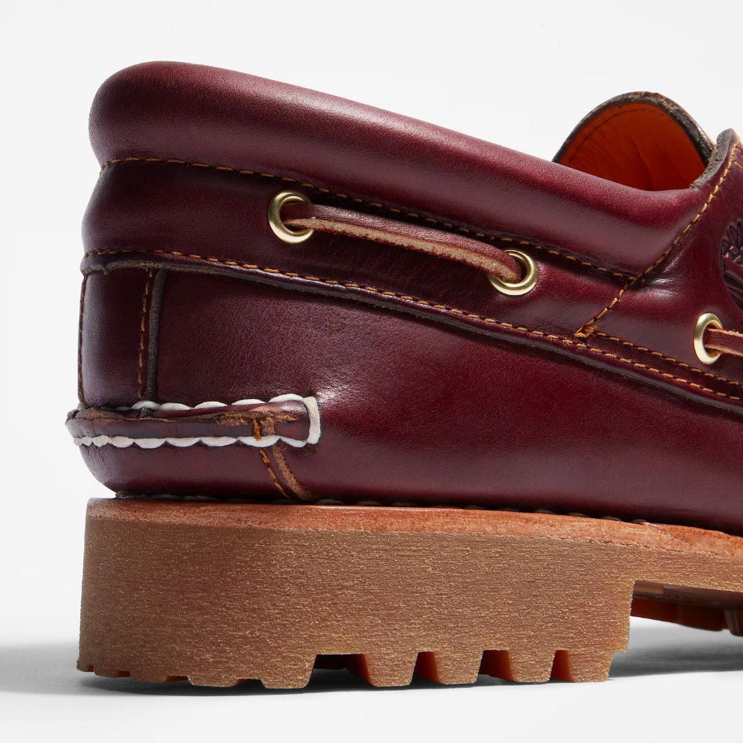 Timberland Authentic Boat Shoe Burgundy – Brands Democracy