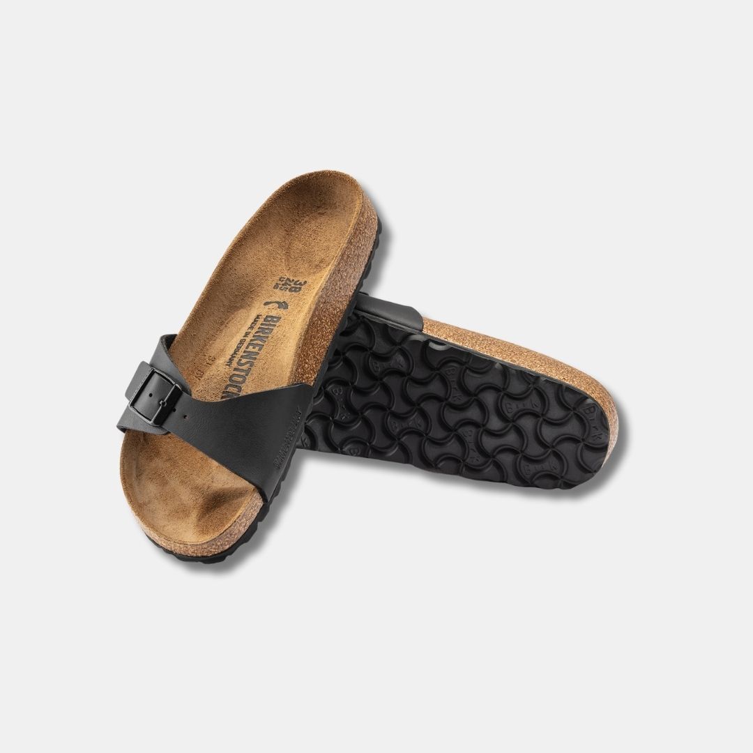 birkenstock madrid leopard black