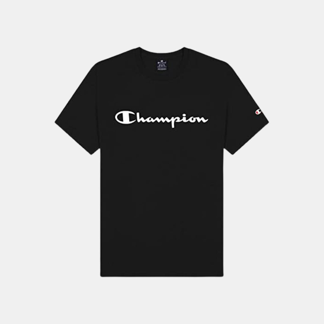 Champion T-Shirt 218531 Black – Brands Democracy