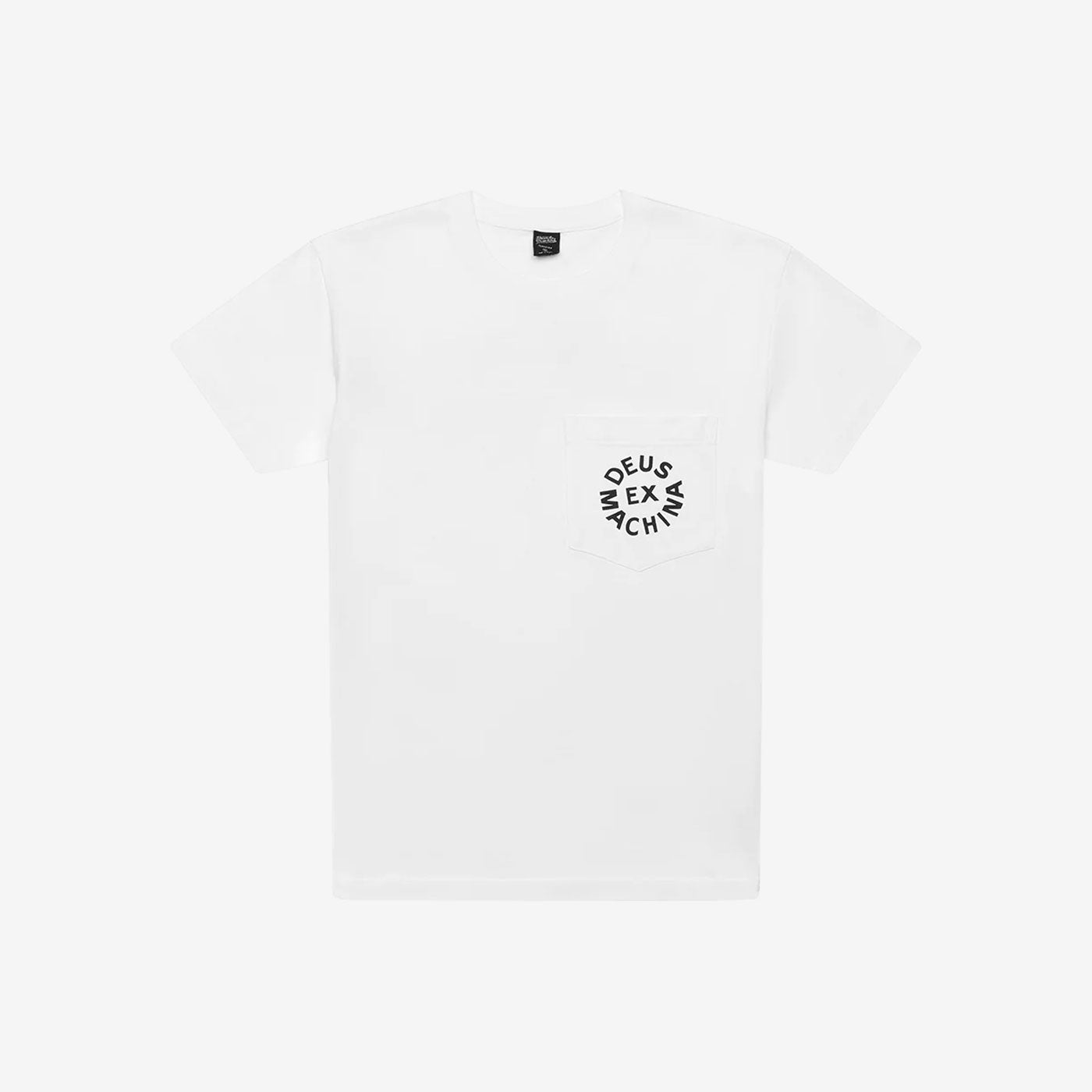 Deus T-Shirt Logo White – Brands Democracy