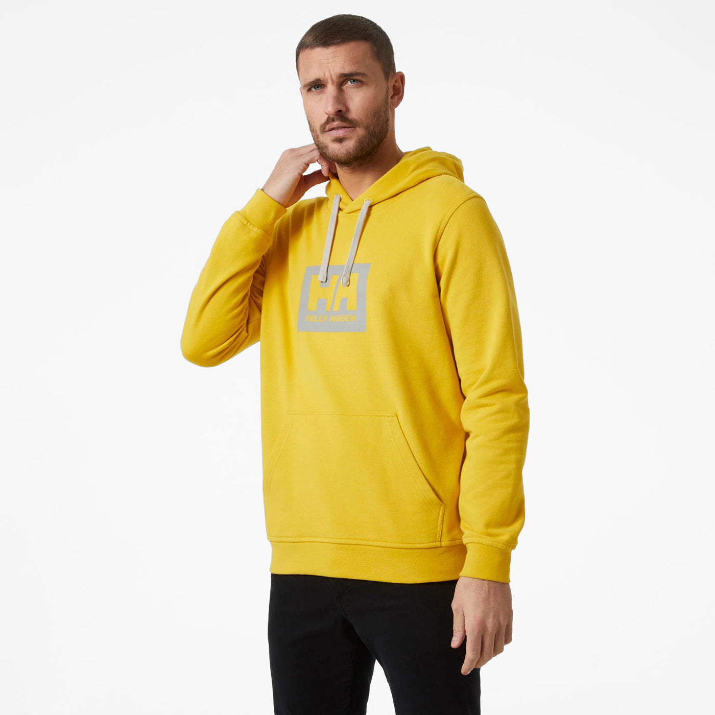Helly Hansen HH Box Hoodie Yellow – Brands Democracy