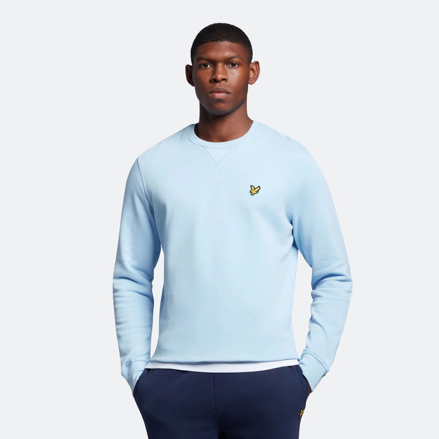 Lyle and scott crew neck shop