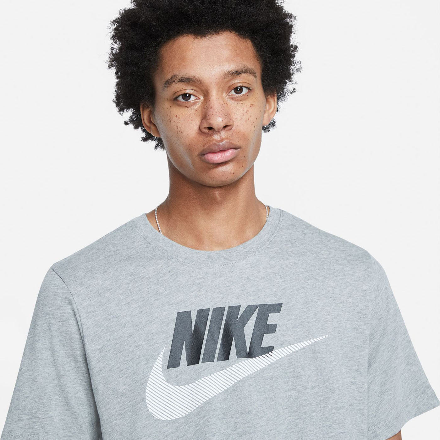 Nike Sportswear T-Shirt Grey/Black/White – Democracy Brands